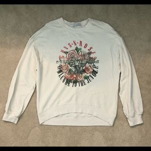 Daydreamer Guns an’ Roses Classic Oversized Sweatshirt